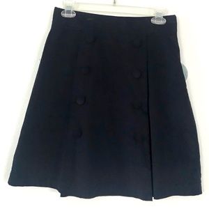 Peg and Kris navy blue corduroy retro style skirt NWT